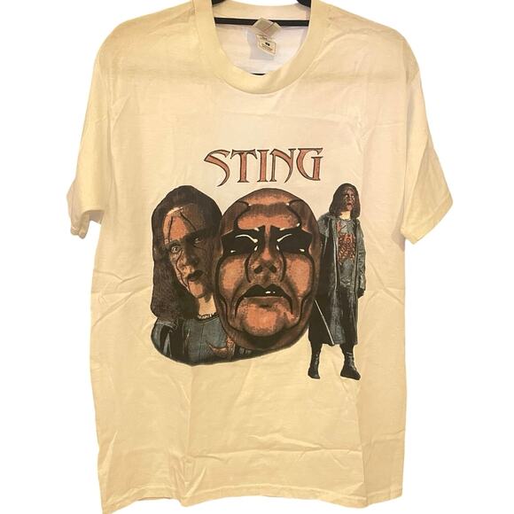 Vintage 90s Sting WWF Wrestling Shirt Adult Large